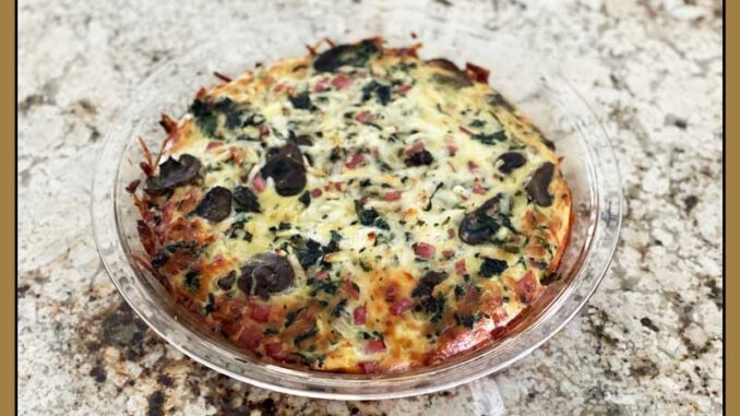 Fast and Easy Crustless Quiche