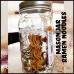 mason jar ramen noodles
