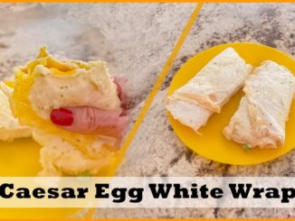 Caeser Egg White Wrap